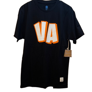 VAST Graphic Tee Black and Orange Mens Large NWT